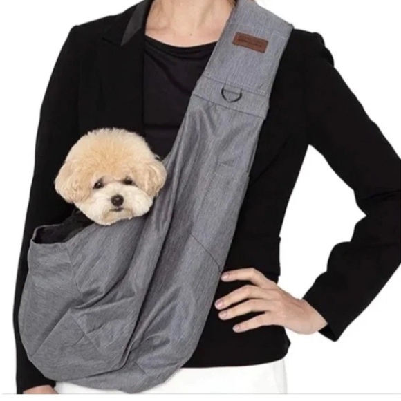 retro pug Handbags - RETRO PUG, Pet Supplies, Sling Caring Bag for Carrying Small to Medium Size Pets